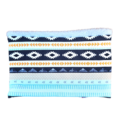 Tour de cou évolutif 0-2 ans - Collection Blue ethnique