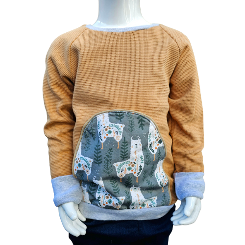 Sweat évolutif 4-6 ans - Collection Lama