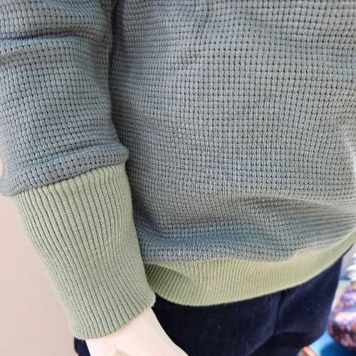 Sweat évolutif - Collection bi color vert