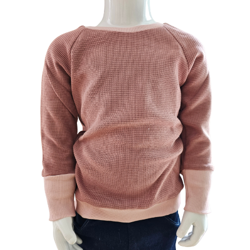 Sweat évolutif - Collection bi color rose clair