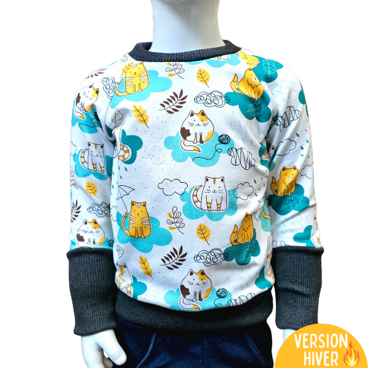 Sweat évolutif - Collection Cats