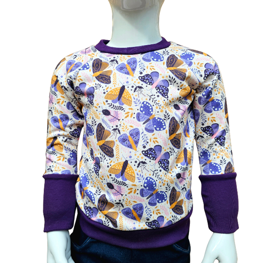 Sweat évolutif - Collection Papillon